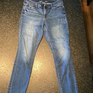 OLD NAVY Pop Icon Skinny Mid Rise Size 6 Jeans